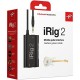 IK Multimedia iRig 2 Interface Guitare Noir