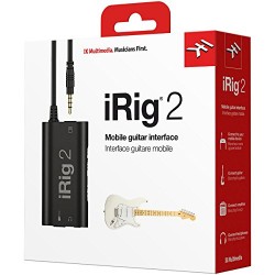 IK Multimedia iRig 2 Interface Guitare Noir