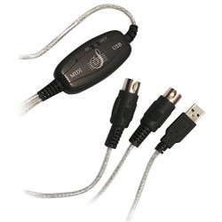 LogiLink UA0037 Adaptateur USB vers MIDI