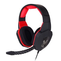 HUHD 2014 Date prime Noise Cancelling filaire Gaming Headset / casque pour PS4, PS3, PS2 et Xbox 360, PC avec une rotation de ty