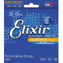 Elixir CEL 12052 Corde pour Guitare électrique nanoweb L 10-46