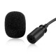 BOYA® Micro-cravate omnidirectionnel Audio enregistrement microphone à condensateur avec 6m câble-Noir- Microphone à condensateu