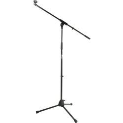 Tiger MCA68-BK Pied de Microphone Perche avec Pince - Noir