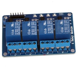 5V RELAIS MODULE 4 CANAUX POUR ARDUINO PIC ARM AVR DSP