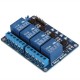 5V RELAIS MODULE 4 CANAUX POUR ARDUINO PIC ARM AVR DSP