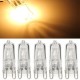 10 X G9 Ampoule Halogène Lampe Blanc Chaud 25W Transparent