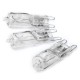 10 X G9 Ampoule Halogène Lampe Blanc Chaud 25W Transparent