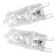 10 Ampoule Bulb G9 halogène 40W 40 Watte Lumineux Blanc