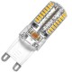 Swees® 4X G9 3W 64 LED 3014 SMD AC220-240V Ampoule Lampe Spot LED bulb light Lumière (Blanc Chaud)