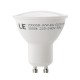 LE Ampoule LED GU10 6W, équivalant à une ampoule halogène 75W, 510lm, Blanc chaud, Pack de 5 Unités