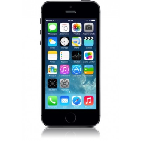 Apple iPhone 5s Smartphone débloqué 4G (Ecran : 4 pouces - 16 Go - iOS 7) Gris Sidéral