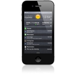 Apple iPhone 4S Smartphone débloqué 3.5 pouces 8 Go iOS 6 Noir (import Europe)