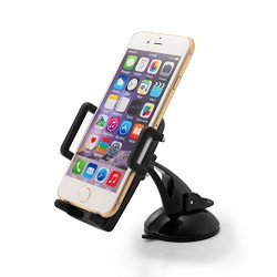 Taotronics support smartphone pare-brise et tableau de bord , support voiture universl avec ventouse extra forte rotation 360° -