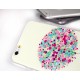 JewelryWe Accessoires Coque de Protection Iphone 6 4.7" Ballon Multicolore Symbole La Paix Mondiale Gel TPU Etui Housse Arrière 