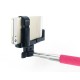 Ckeyin ® Perche Selfie Stick Noire Télescopique avec Support Réglable et Télécommande pour Mobile Apple iPhone 3G, 4, 4S, 5, 5S,