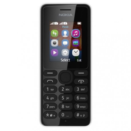 Nokia 108 Téléphone portable Compact Dual SIM Noir
