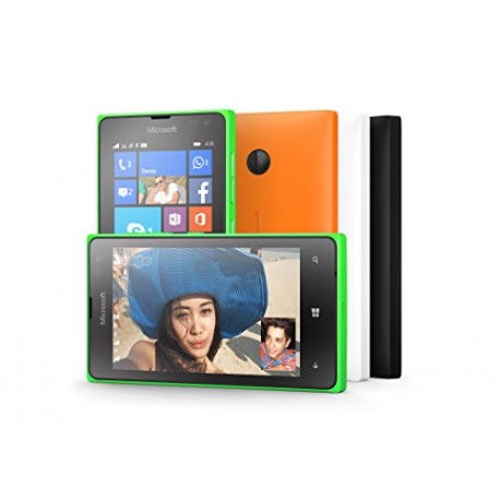 Microsoft Lumia 435 Smartphone débloqué 3G+ (Ecran : 4 pouces - 8 Go - Double SIM - Windows Phone 8.1) Vert