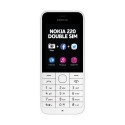 Nokia 220 Téléphone portable débloqué 2.4 pouces Double Sim Blanc