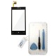 Noir Ecran Vitre Externe Glass Pour Nokia Lumia 520 + Outil Kit