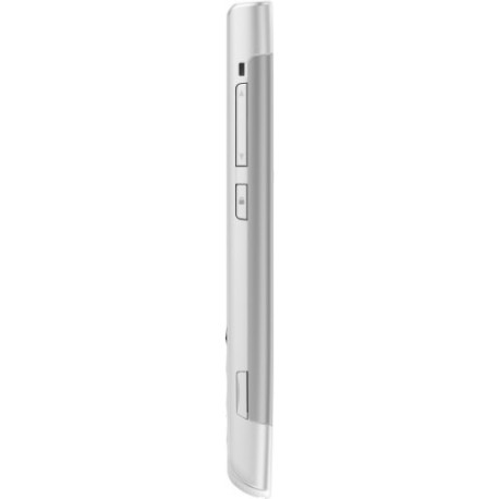 Nokia X3-02i téléphone mobile - Ecran 6,1 cm -2,4 pouces - Appareil photo 5 mégapixels "Touch and Type"- Blanc / Argent