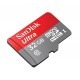 Carte mémoire microSDHC SanDisk Ultra 32 Go Classe 10 UHS-I avec une vitesse de lecture allant jusqu'à 48 Mo/s pour Android + ad