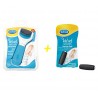 Scholl Râpe Electrique Velvet Smooth + 2 Rouleaux de Remplacement Express Pedi