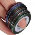 32 pcs nail Sticker Fil Bandes Striping Tape Autocollant Manucure Ongle Nail Art Tips