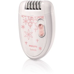 Philips - HP6420/00 - Epilateur Satinelle 20 Pinces, 2 Vitesses, Tête Lavable à l'eau