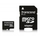 Transcend 32 Go Carte mémoire microSDHC Classe 10 avec adaptateur TS32GUSDHC10E [Emballage « Déballer sans s'énerver par Amazon 