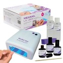 Coffret Complet Meanail - Onglerie permanente - Lampes UV