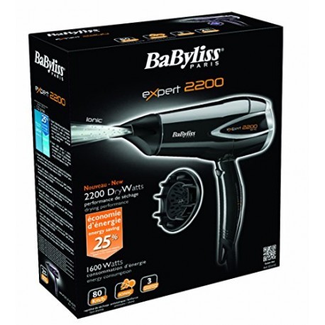 BABYLISS D341E SÈCHE CHEVEUX SÉRIE EXPERT PLUS 2200W IONIC