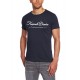 Kaporal Oubly - T-shirt - Uni - Manches courtes - Homme - Bleu (Navy) - Medium (Taille fabricant: M)