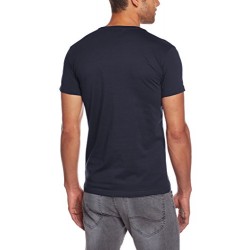 Kaporal Oubly - T-shirt - Uni - Manches courtes - Homme - Bleu (Navy) - Medium (Taille fabricant: M)