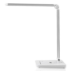 LE 8W Dimmable LED lampe de bureau, 7 le niveau de luminosité, Sensitive Touch Control, Pliantes Lampes de Table, Lampe, Lampes 