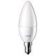 Philips 8718696475201 Lot de 2 Ampoules LED Flamme E14 2700 K Plastique Blanc Chaud 10,4 x 5,8 4 W