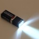 Blocklite® Mini Lampe de Poche Torche Ultre Bright Aluminium Etanche 9 Volt Ampoule LED Flashlight Blanc pour Camping Pêche Outd