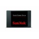 Disque SSD Sata III SanDisk 128 Go 2,5 pouces avec une vitesse de lecture allant jusqu'à 475 Mo/s (SDSSDP-128G-G25)
