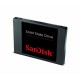 Disque SSD Sata III SanDisk 128 Go 2,5 pouces avec une vitesse de lecture allant jusqu'à 475 Mo/s (SDSSDP-128G-G25)