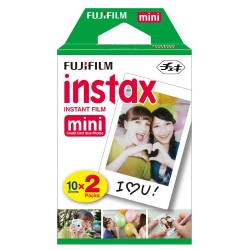 Fujifilm Pellicule Mini Instax 2 x 10 - pour mini caméra seulement 8.6 cm x 5.4 cm