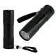 UV 9 LED LAMPE DE TORCHE POCHE ULTRAVIOLET EN ALUMINIUM