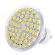 6X GU10 AMPOULE LAMPE BULB A 60 SMD LED BLANC CHAUD 4.5W