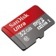 Carte mémoire microSDHC SanDisk Ultra 32 Go Classe 10 UHS-I avec une vitesse de lecture allant jusqu'à 48 Mo/s pour Android  + a