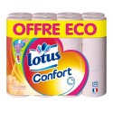 Lotus Confort 24 Rouleaux de Papier Hygiénique Aquatube Offre Economique