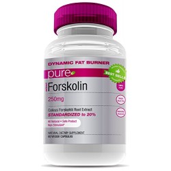 Forskoline 250mg - BRÛLEUR DE GRAISSES, Perte De Poids - 60 Capsules Végétales