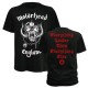 T-Shirt Motorhead Noir England XL (T-Shirt taille Extra Large)
