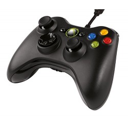 Microsoft Manette filaire pour Xbox 360 / PC Noir