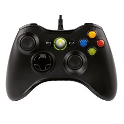 Microsoft Manette filaire pour Xbox 360 / PC Noir