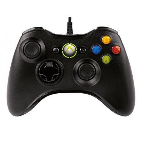 Microsoft Manette filaire pour Xbox 360 / PC Noir