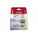 Canon 2970B010AA Cartouche d'encre PG-510 & CL-511 Chromalife 100+ 9mlx2 Noir/3 Couleur