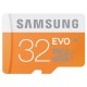 Samsung 32 Go Carte Mémoire EVO Micro SD Classe 10 sans adaptateur MB-MP32D/EU